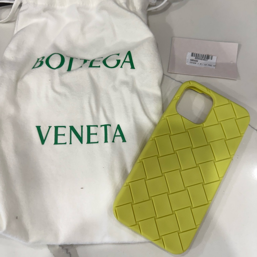Bottega Veneta Yellow Phone Case